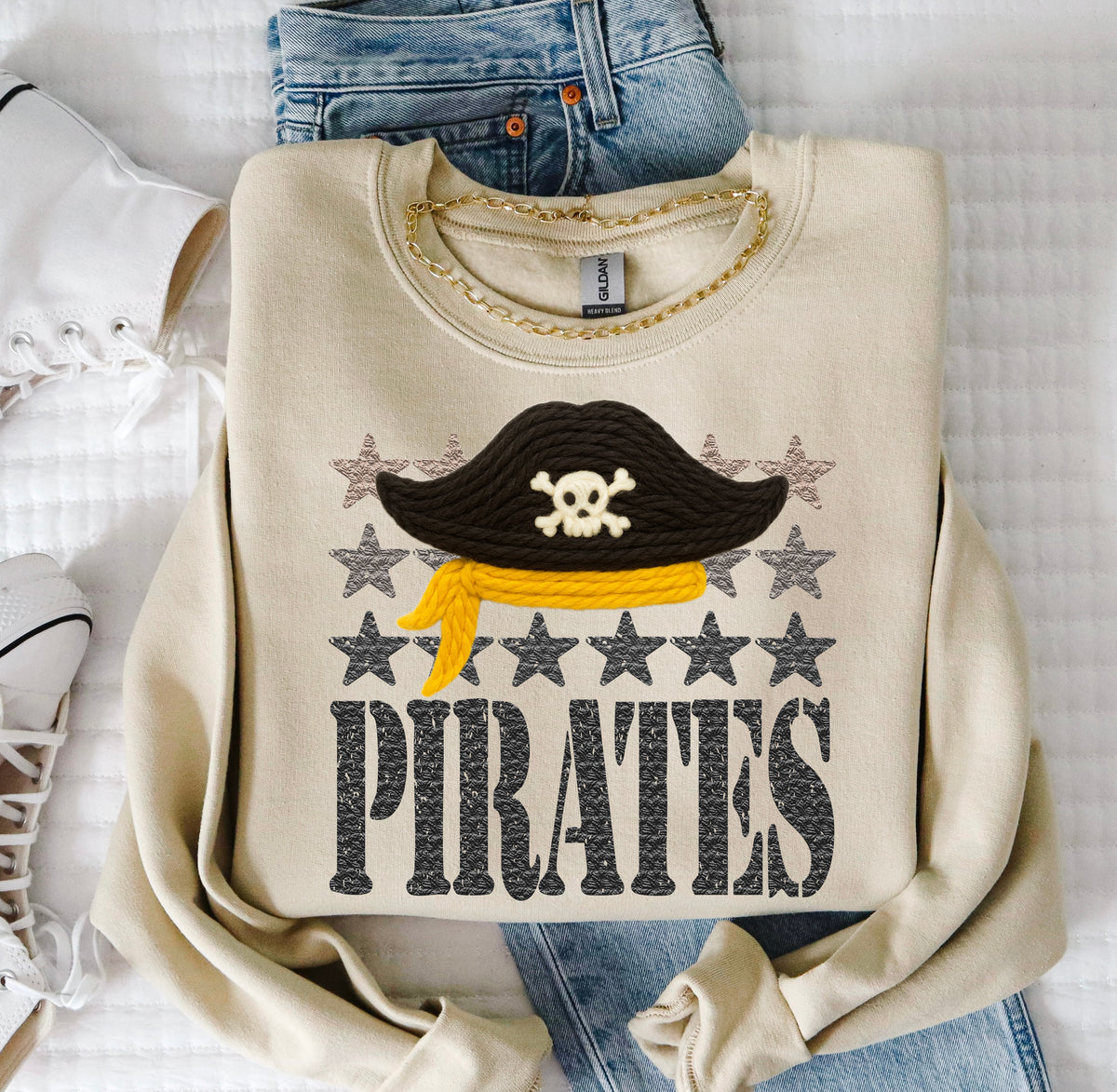 Pirates Yarn Mascot (S&G) DTF transfer