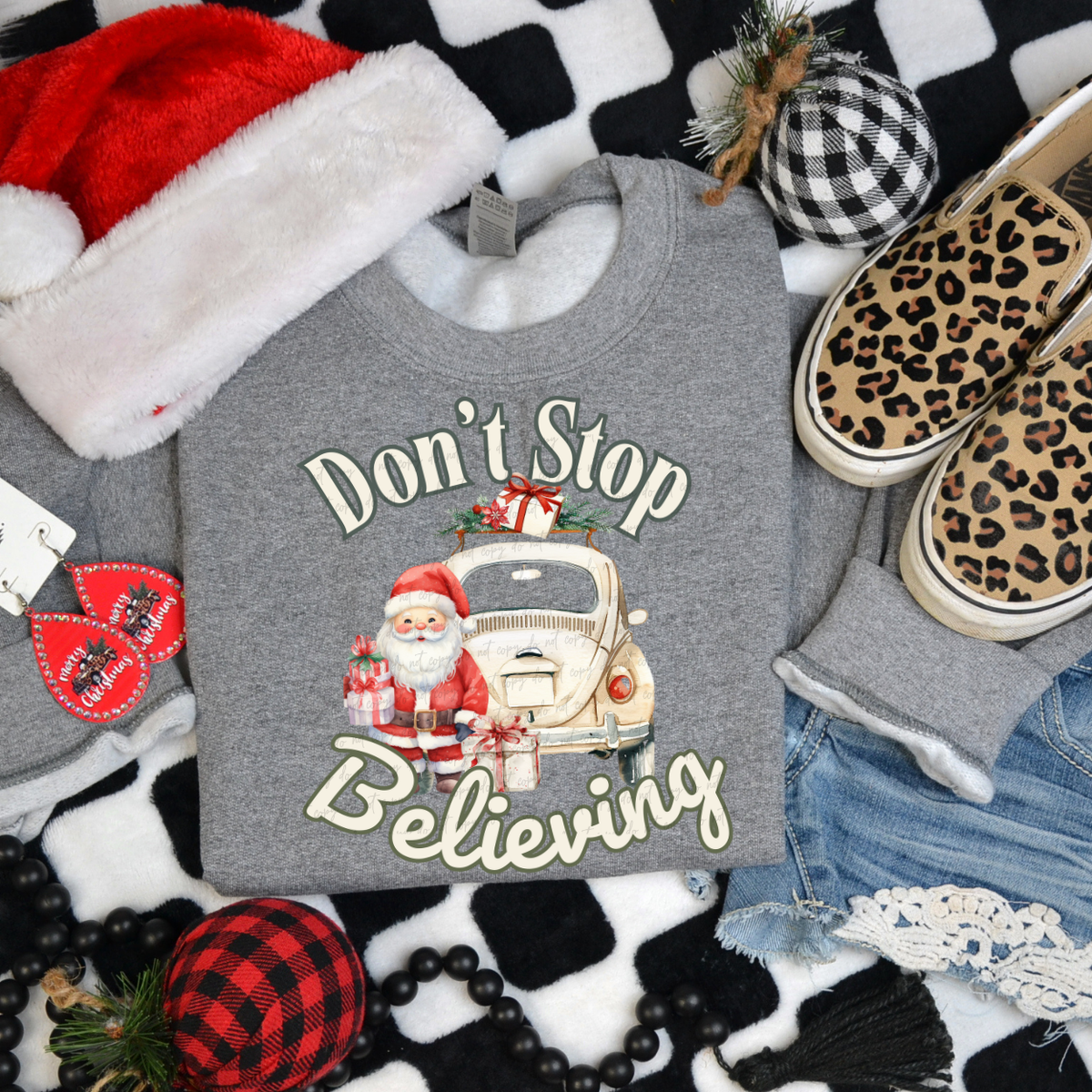 Don't Stop Believing DTF Transfer