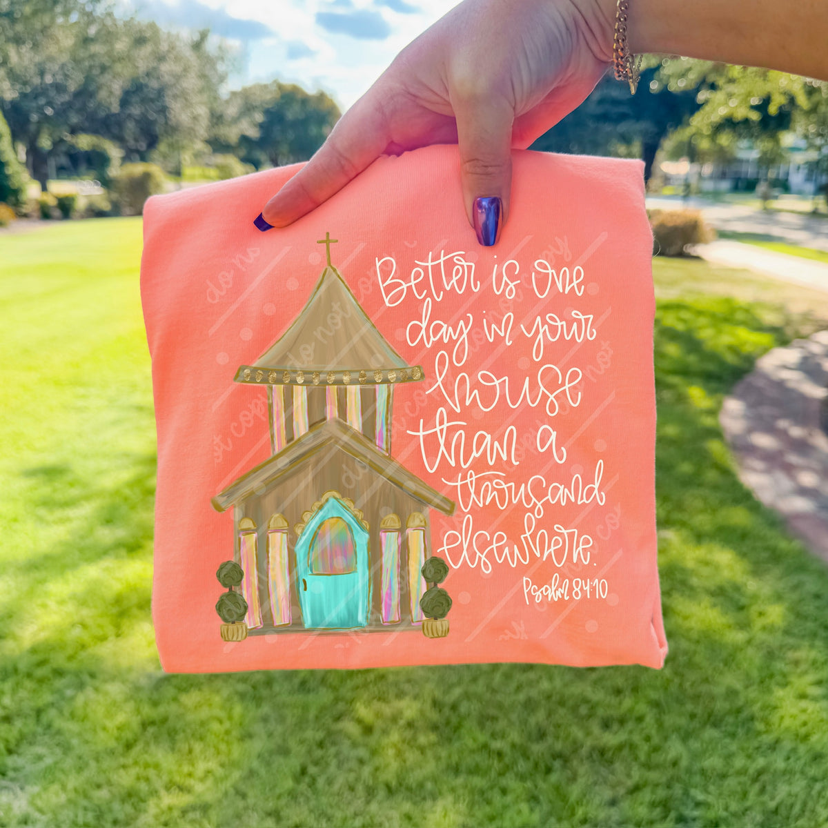 Better is one day in your house (no glitter) DTF Transfer