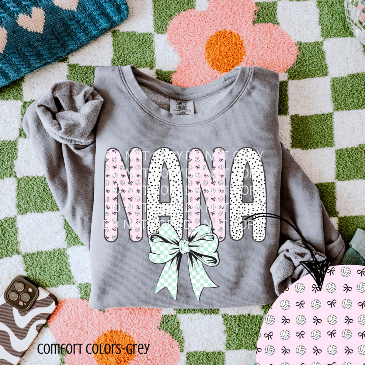Nana volleyball letters (CSG) 90235 DTF transfer