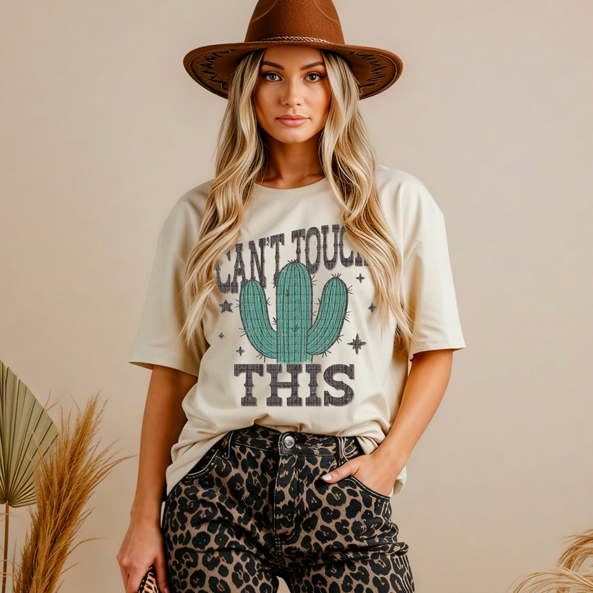 Can’t touch this cactus 97604 DTF transfer