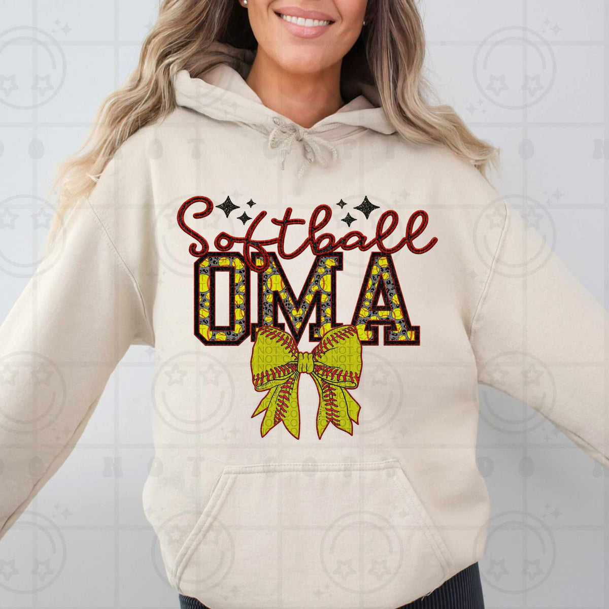 Softball oma (HW) 79328 DTF transfer