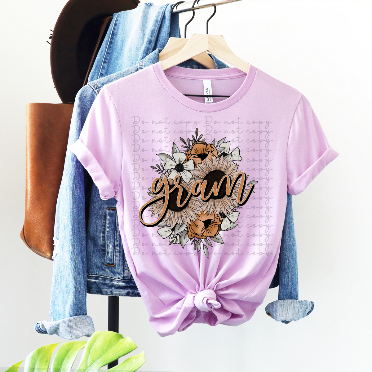 Gram boho floral 4235 DTF TRANSFER