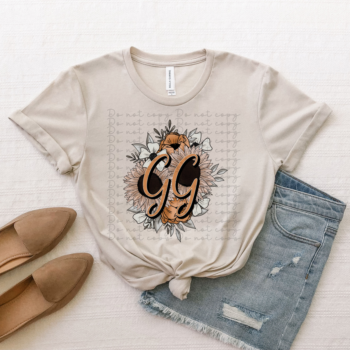 GG boho floral 4237 DTF TRANSFER