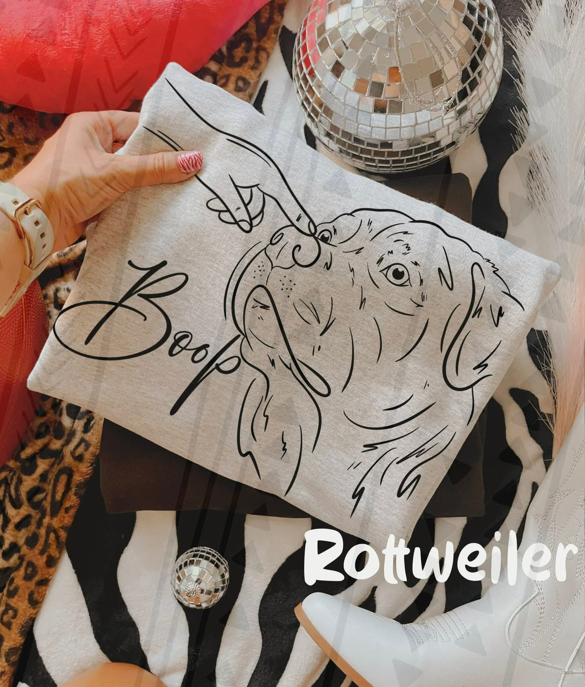 Boop Rotweiler (TGG) DTF Transfer