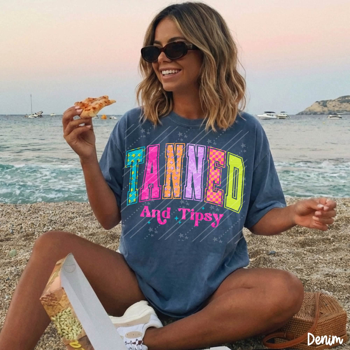 Tanned and tipsy arched (Carter) DTF Transfer