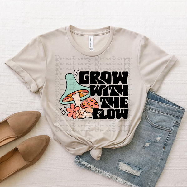 Grow with the flow 4259 DTF TRANSFER