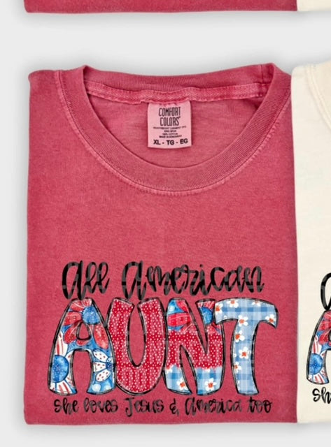 All American aunt (SDD) 99311 DTF transfer