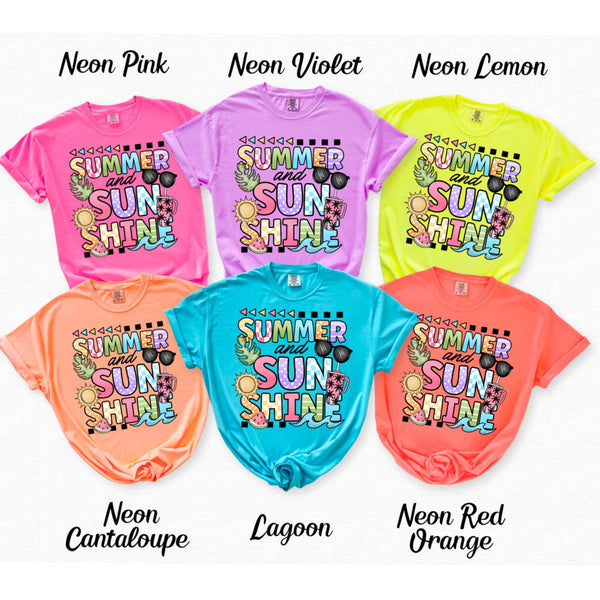 Summer and sunshine (CSC) 99353 DTF transfer