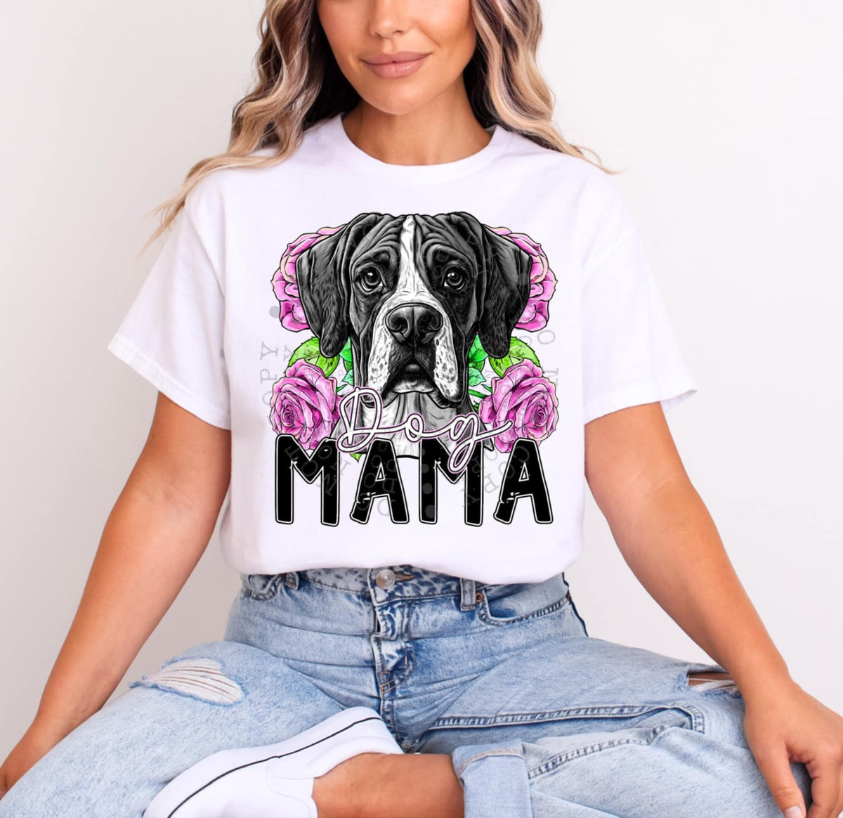 Great Dane dog mama (C’s) 97360 DTF transfer