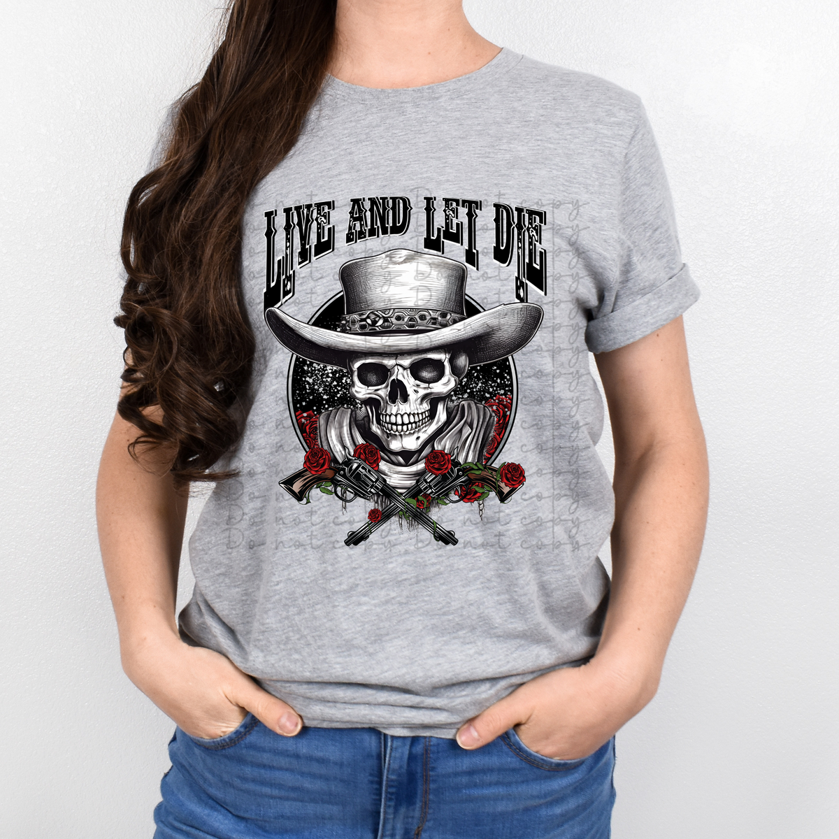 Live and let die 4293 DTF TRANSFER