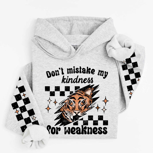 Don’t mistake my kindness for weakness BLACK FRONT (CSC) 77238 DTF transfer