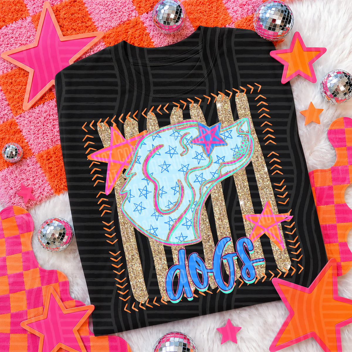 dogs candy pop (caplinger) DTF transfer