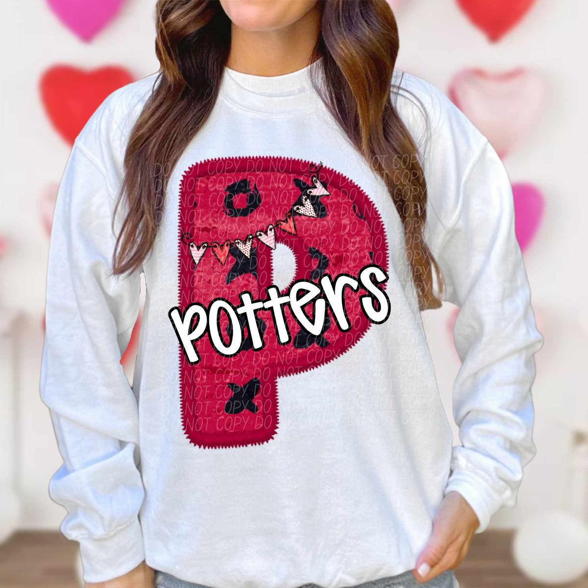 P potters valentine (CITY) 79110 DTF transfer