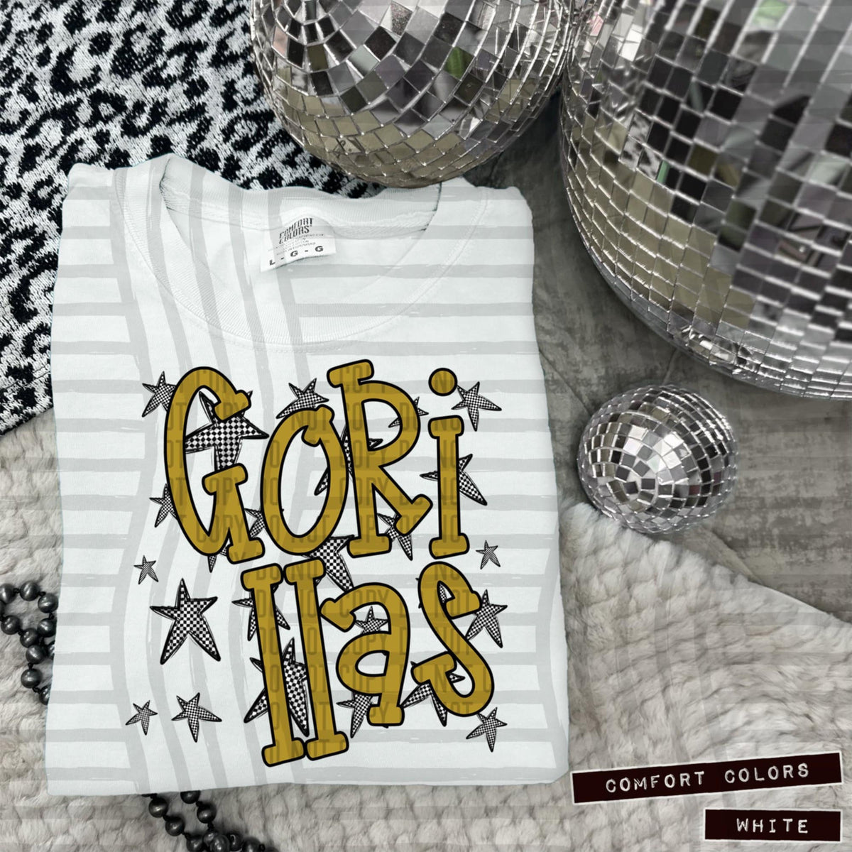 Gold Staggered Mascots (Caplinger)