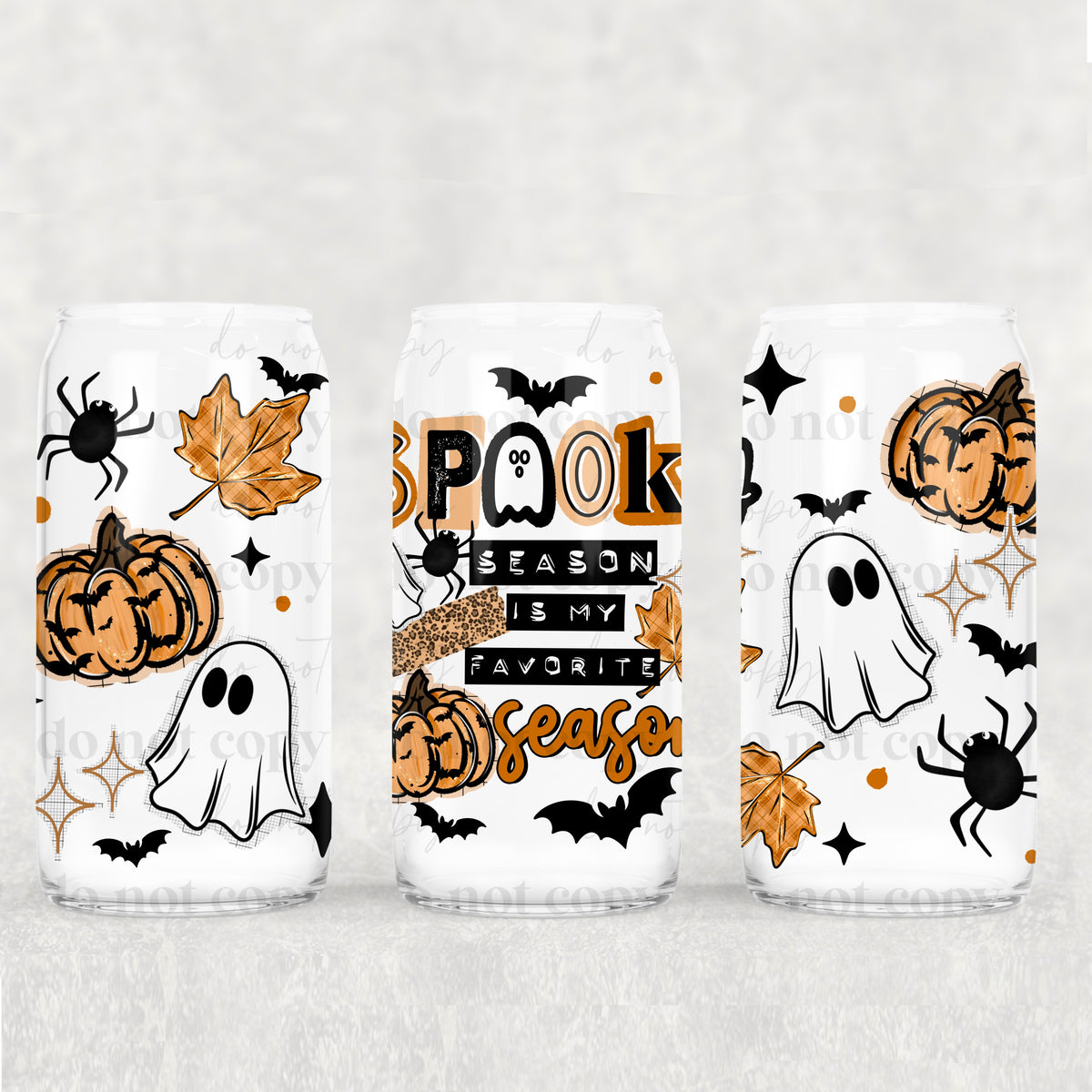 Spooky season is my favorite season (CSC) UV DTF Transfer