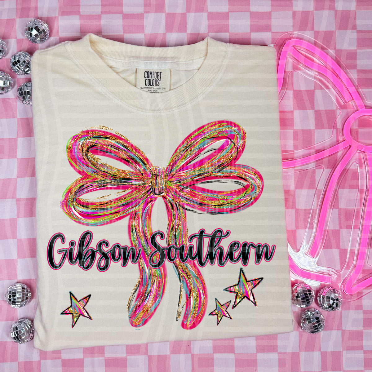 Gibson Southern Whimsical Bow (caplinger) DTF transfer