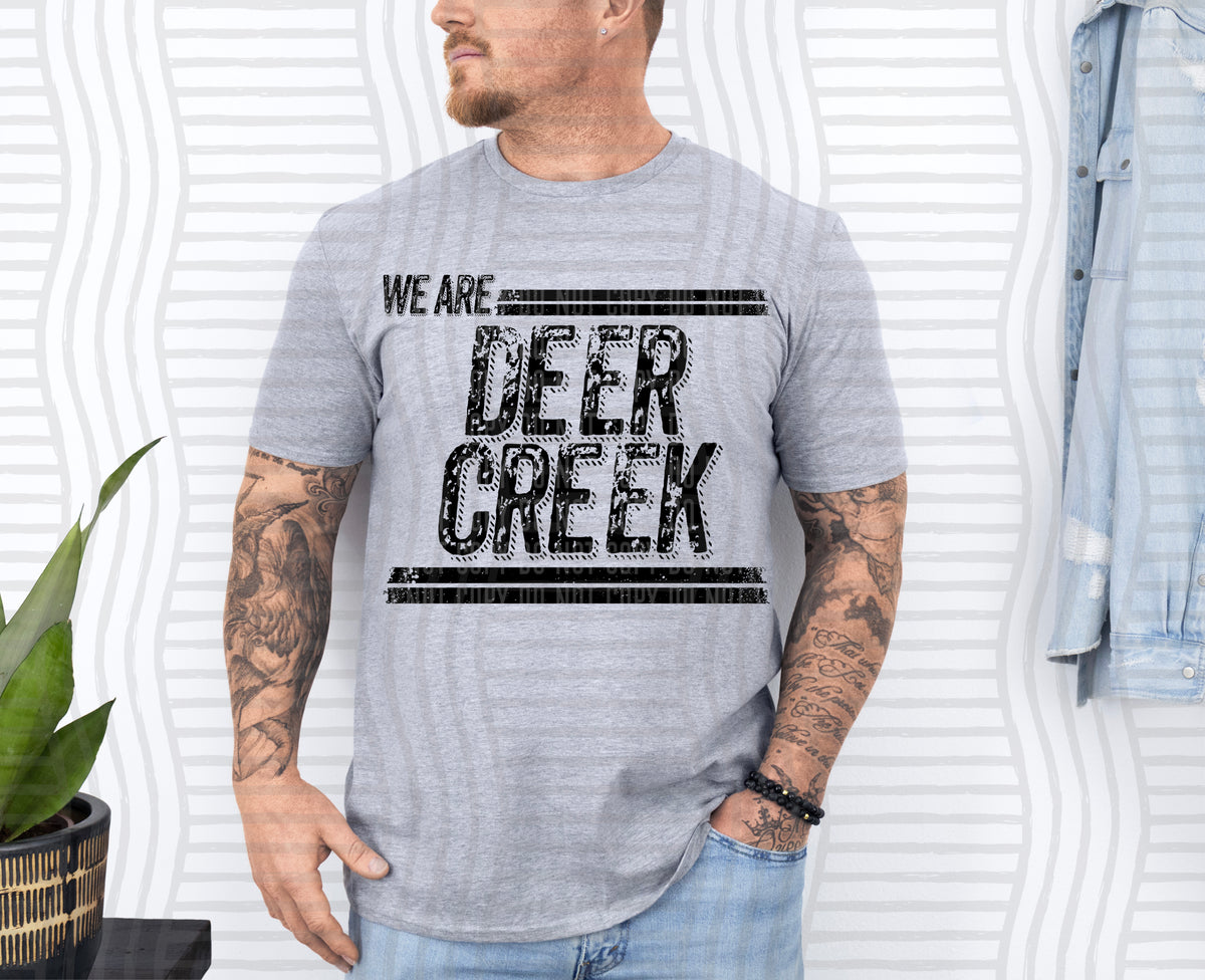 We Are Deer Creek Game Day Grit (Caplinger) DTF transfer