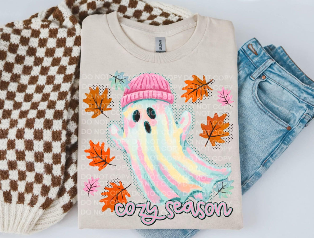Cozy season ghost (SCG) 107233 DTF transfer