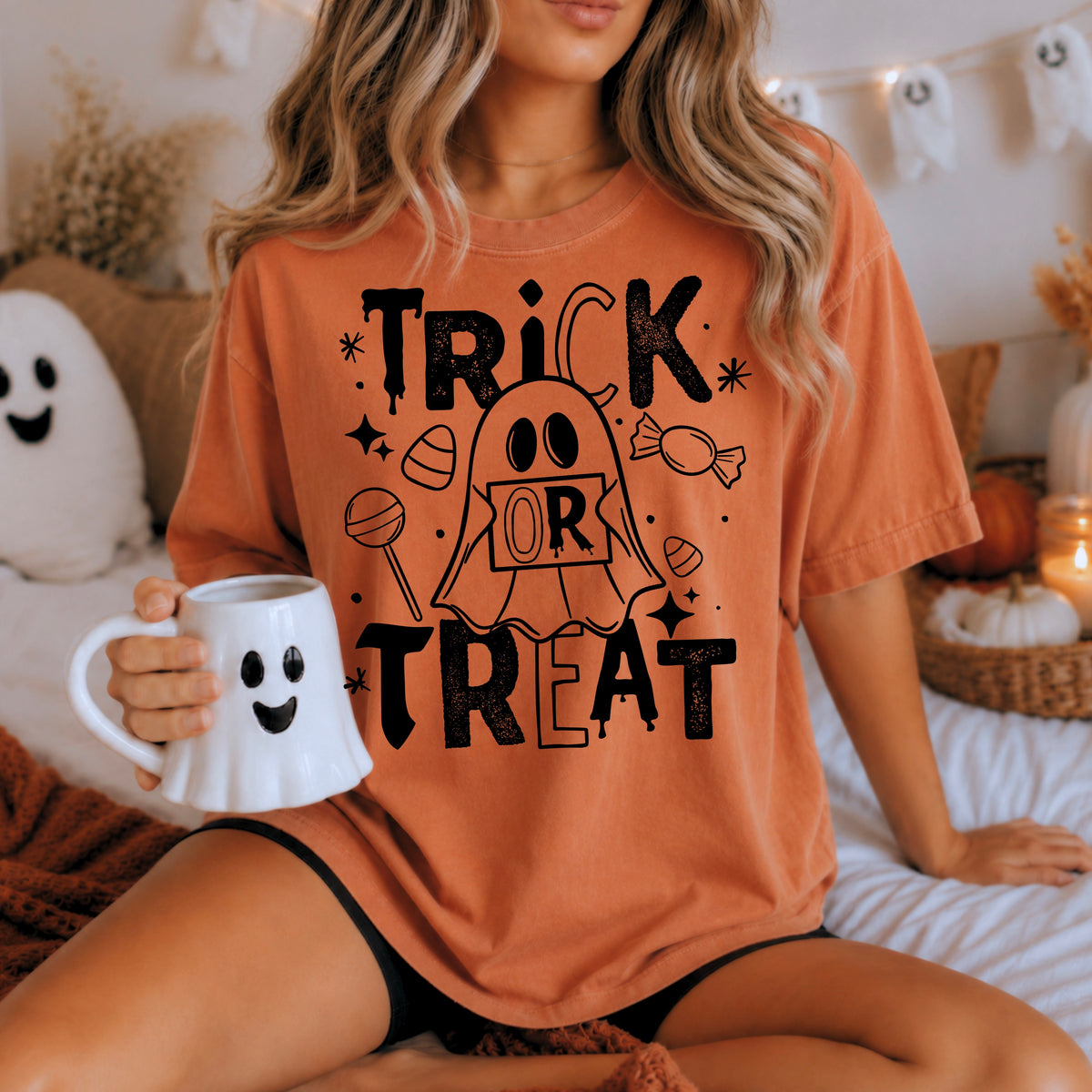 Trick or treat (black) (CSC) DTF Transfer