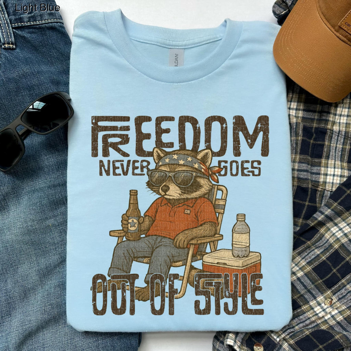 Freedom never goes out of style (SDD) 99256 DTF transfer