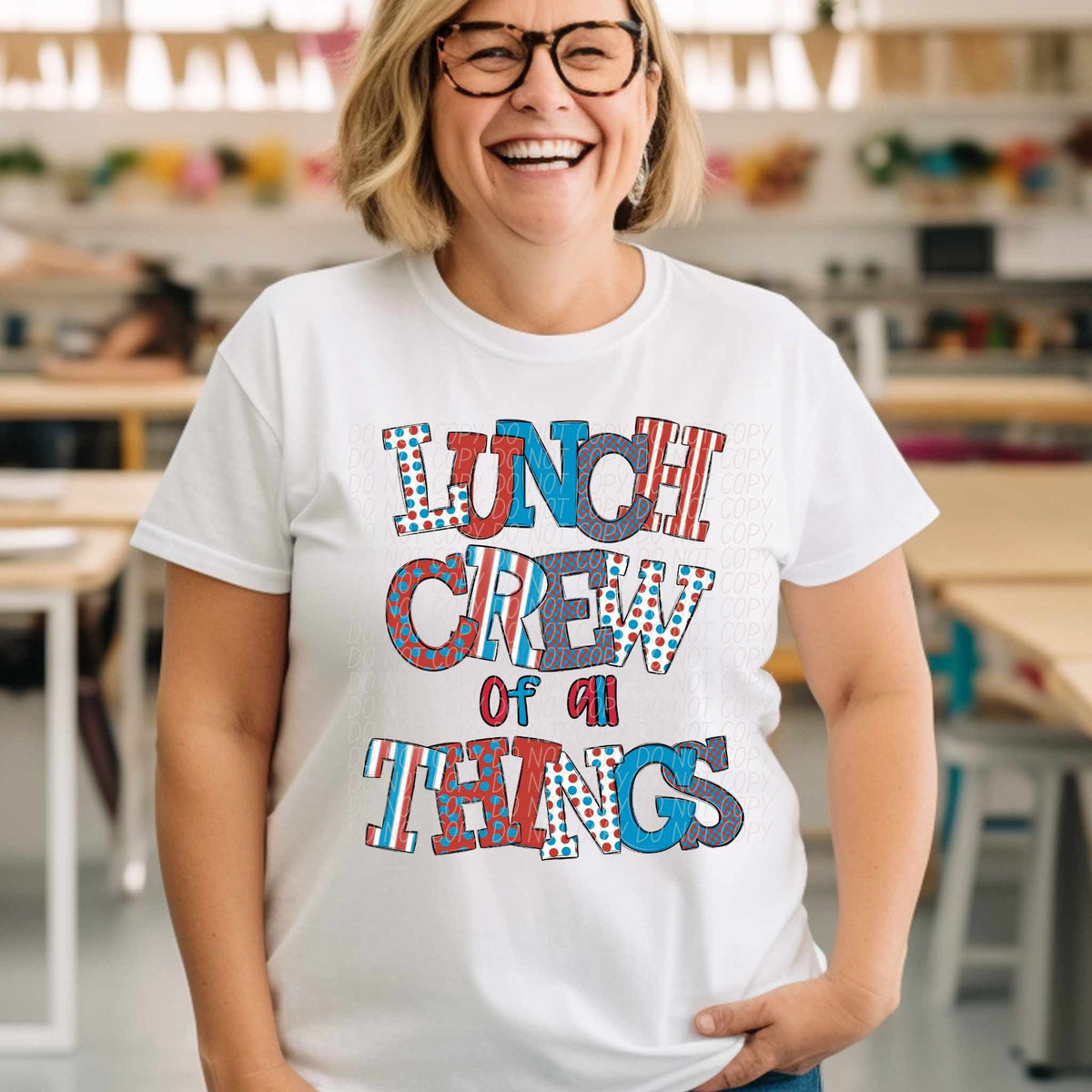 Lunch crew of all things (CITY) 85045 DTF transfer