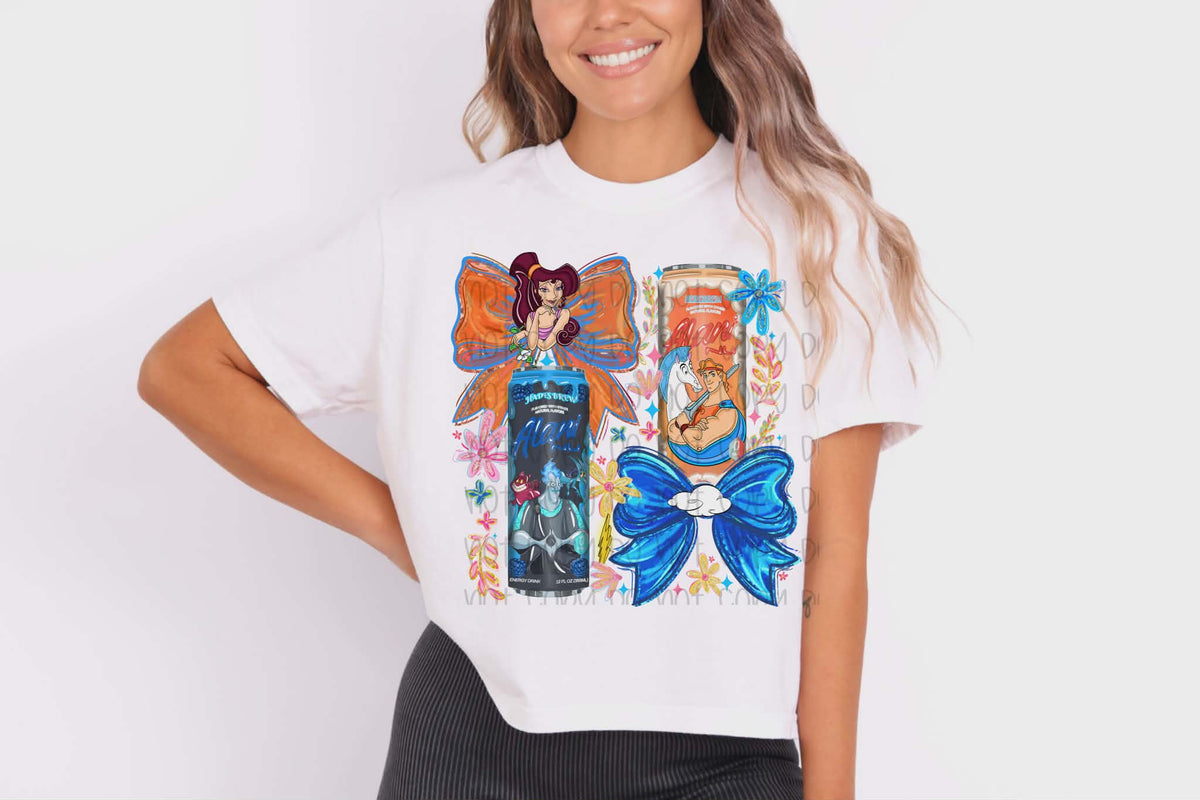 Princess Cans (blue & orange) (SSD) DTF Transfer