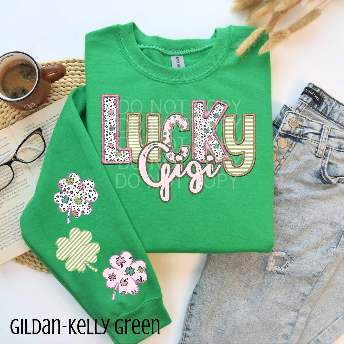 Lucky Gigi FRONT (CSG) 82219 DTF transfer