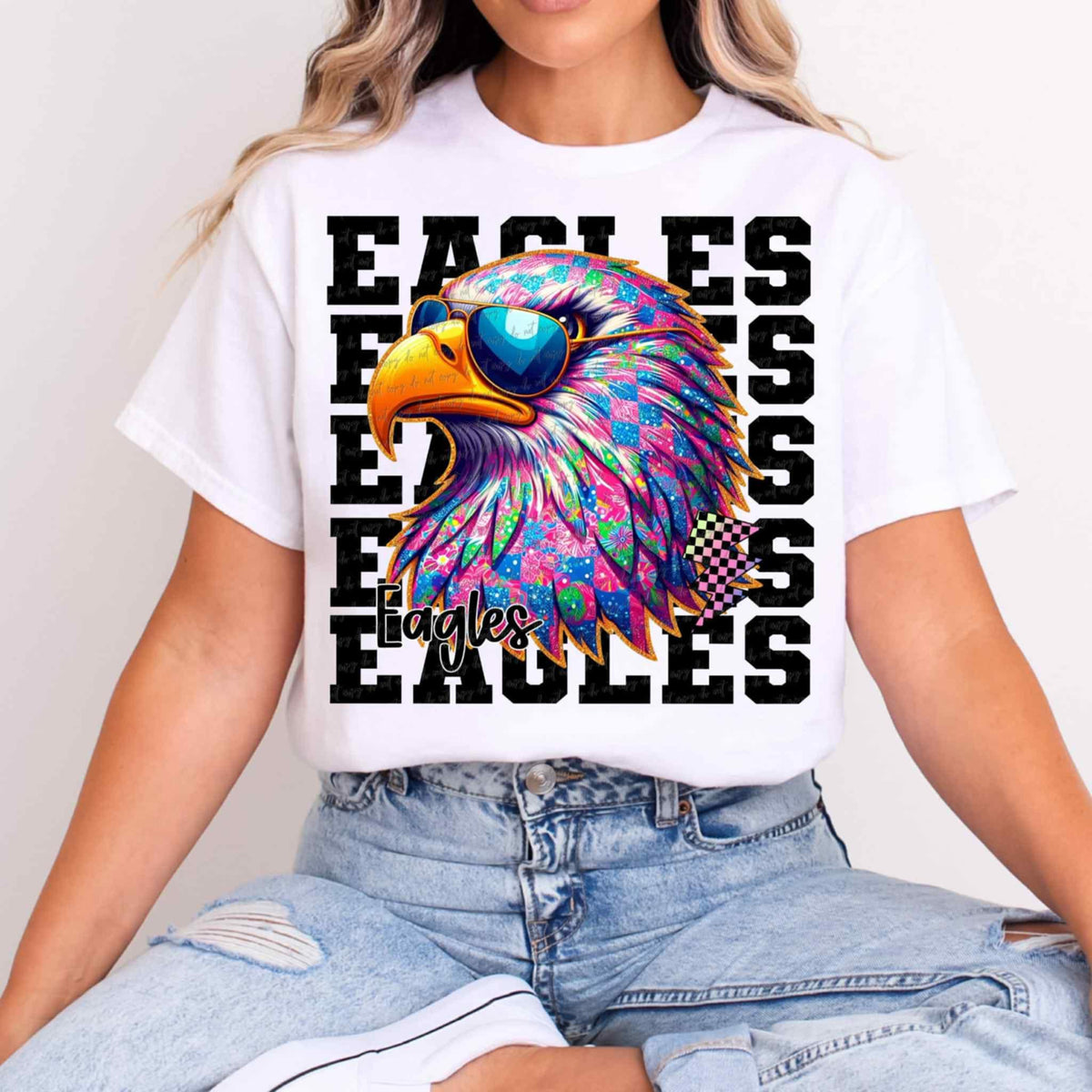 Eagles Stacked Exclusive (Virgo) 109041 DTF transfer