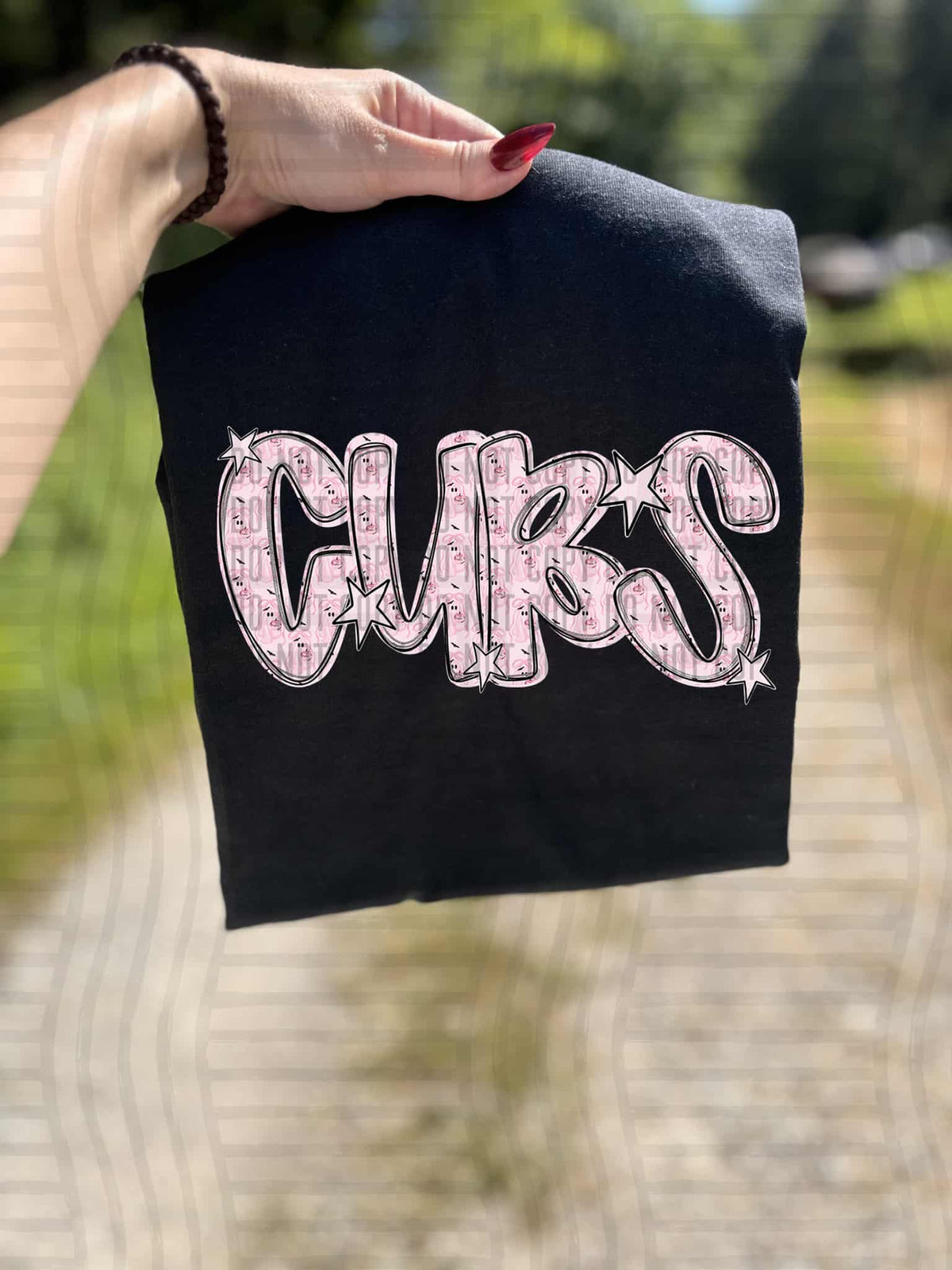 Cubs Mascot ghost (caplinger) DTF transfer