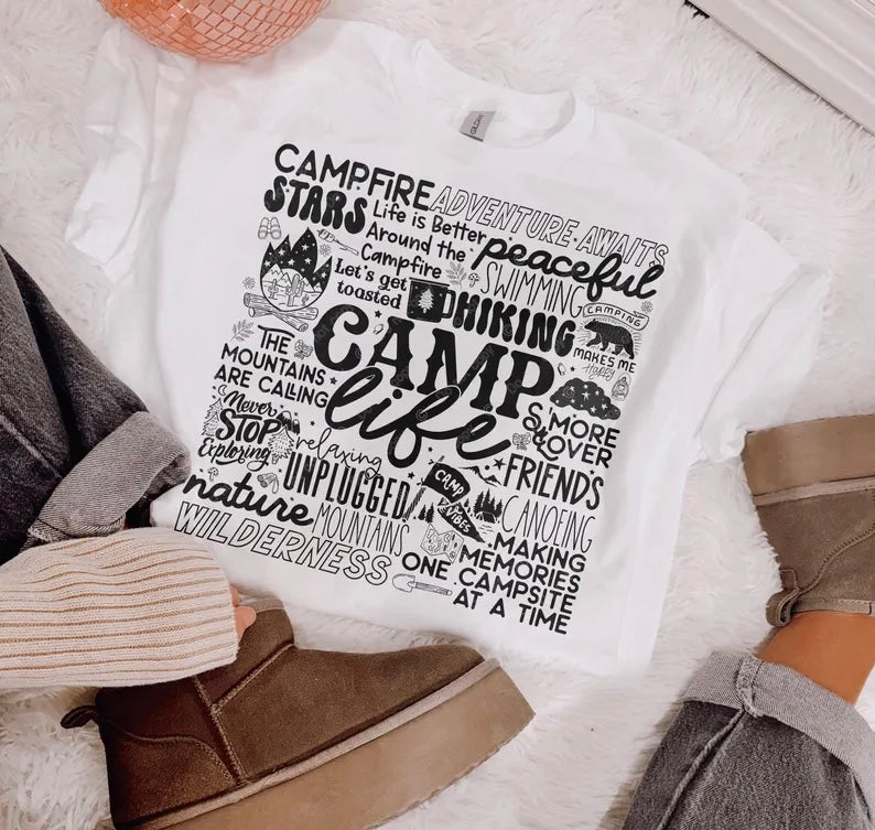 Camp life subway 98612 DTF transfer