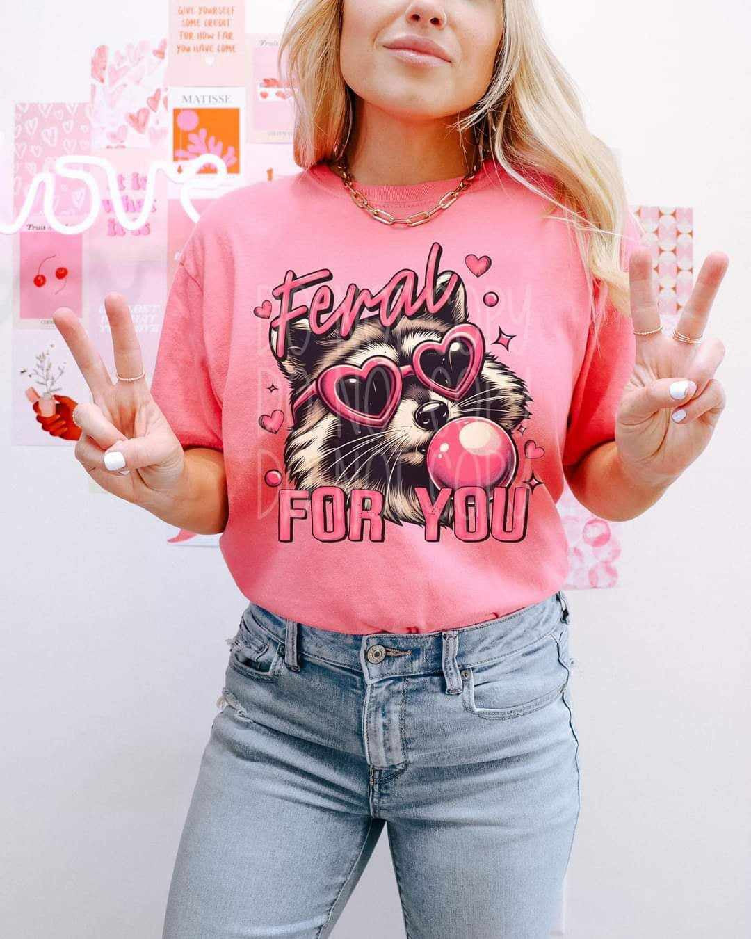 Feral for you (PH) 73297 DTF transfer