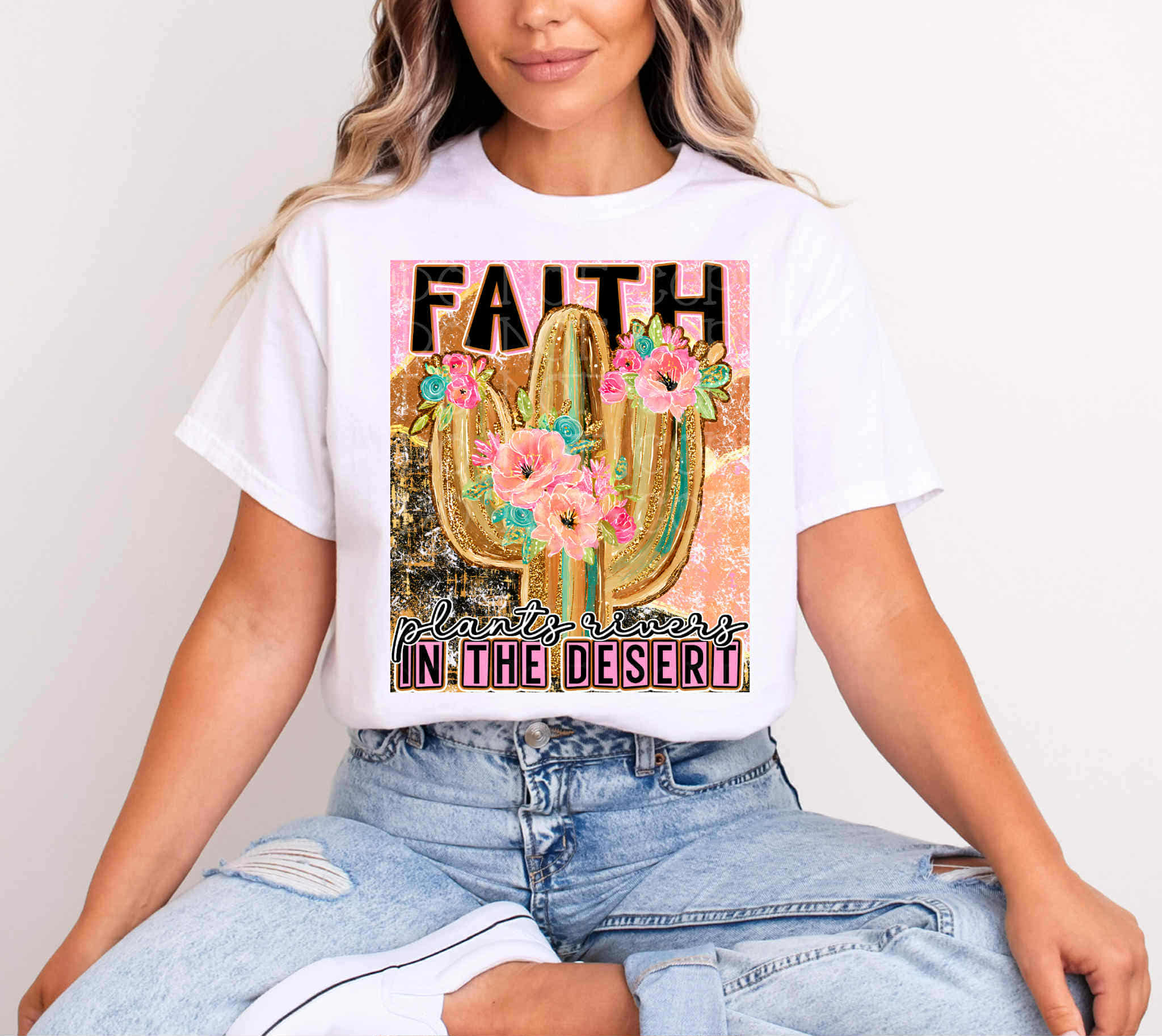 Faith Rivers Faith plants Rivers in the Desert EXCLUSIVE DTF Transfer – Mud & Grace ...