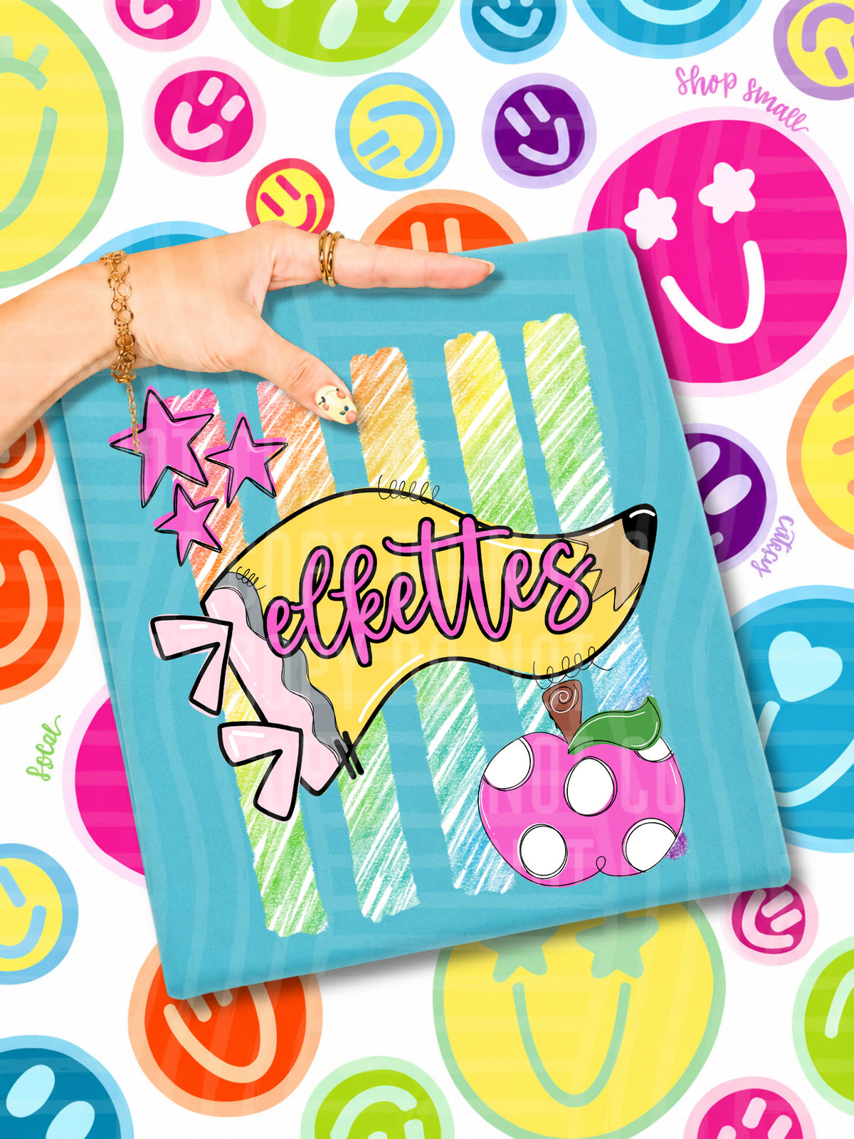 elkettes pencil flag (CAPLINGER) DTF Transfer