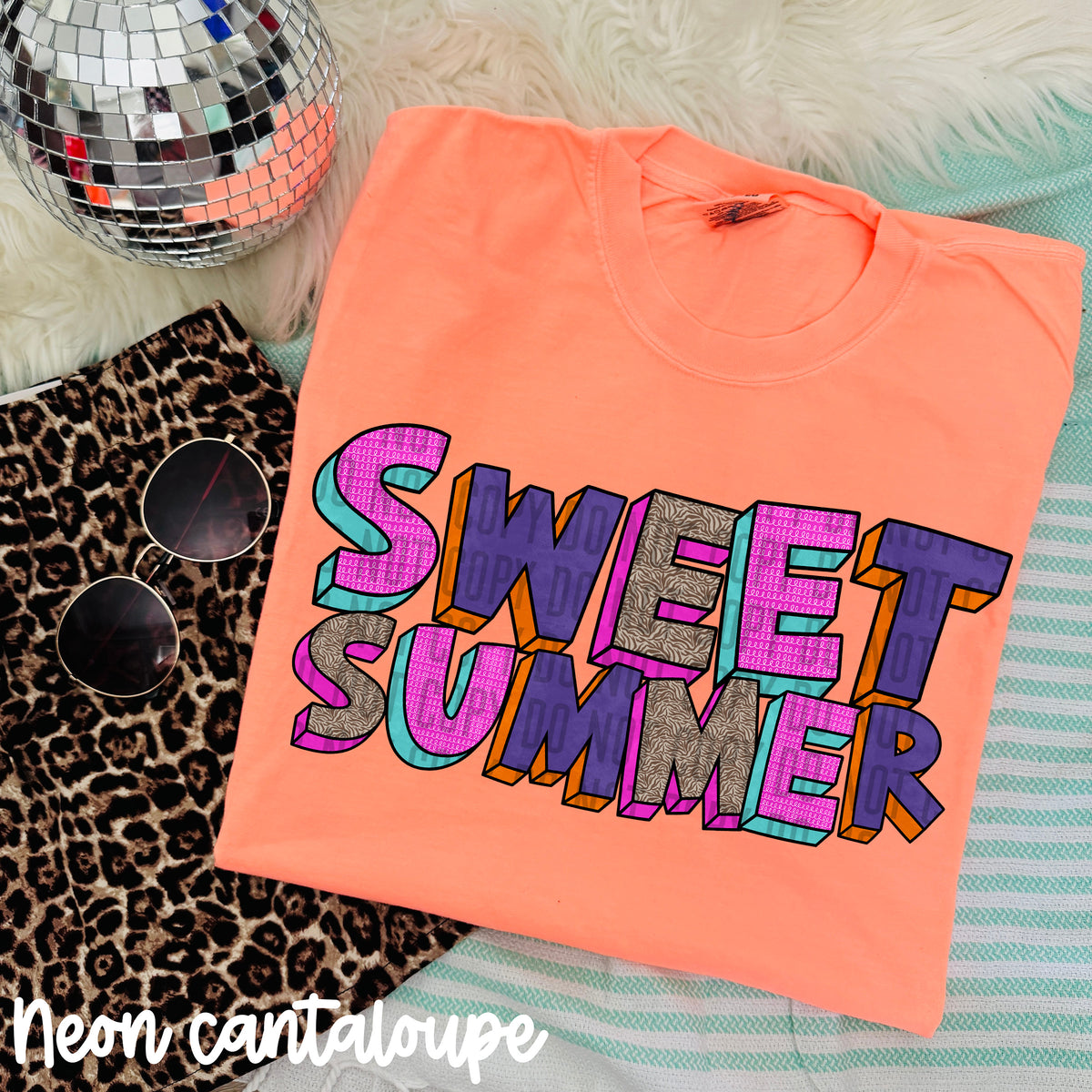 sweet summer purple blocks (caplinger) DTF
