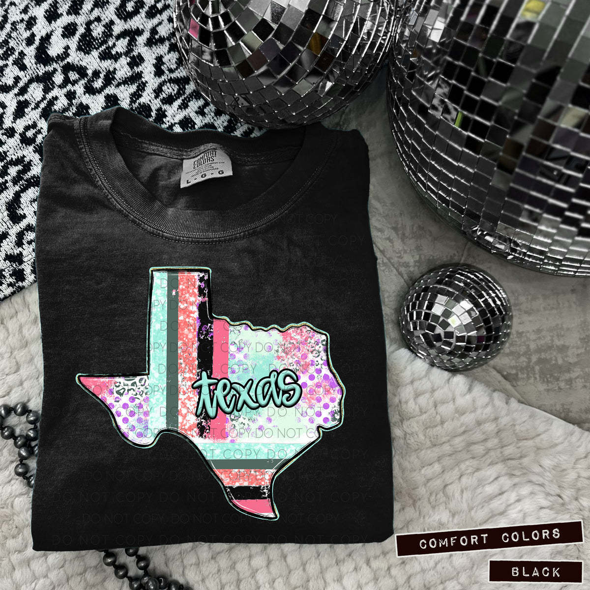 TEXAS chic (Caplinger) DTF transfer