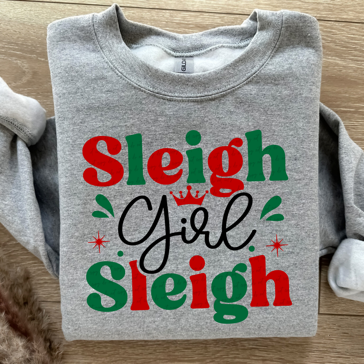 Sleigh Girl Sleigh 68219 DTF Transfers