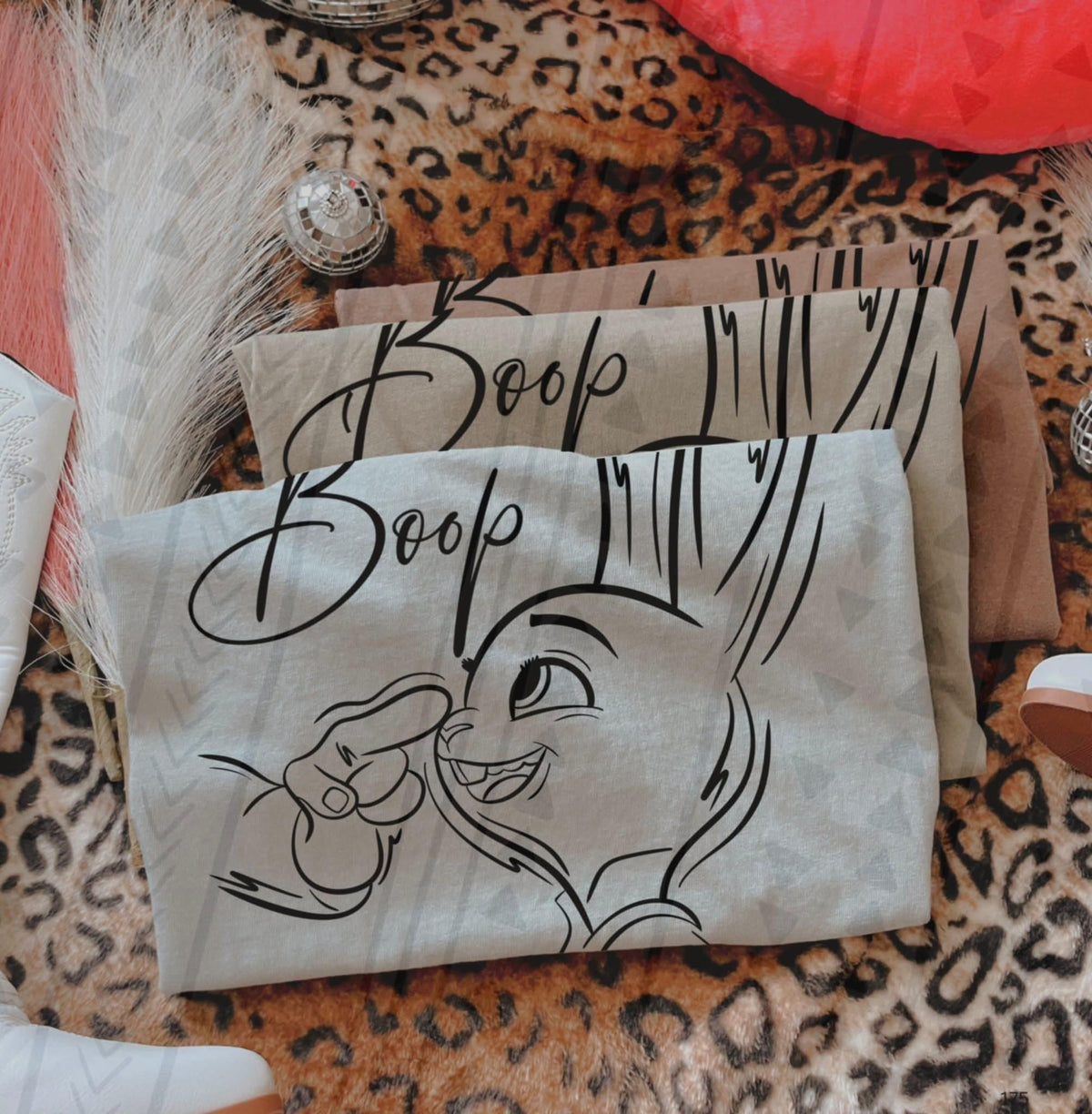 Boop bunny TGG DTF transfer