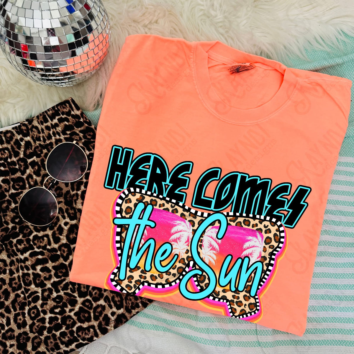 Here comes the sun (Kayndi) DTF Transfer
