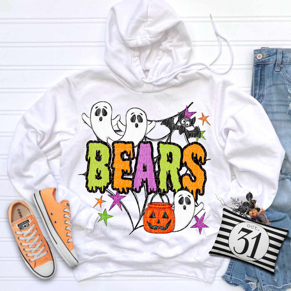 Bears Halloween (City) DTF transfer