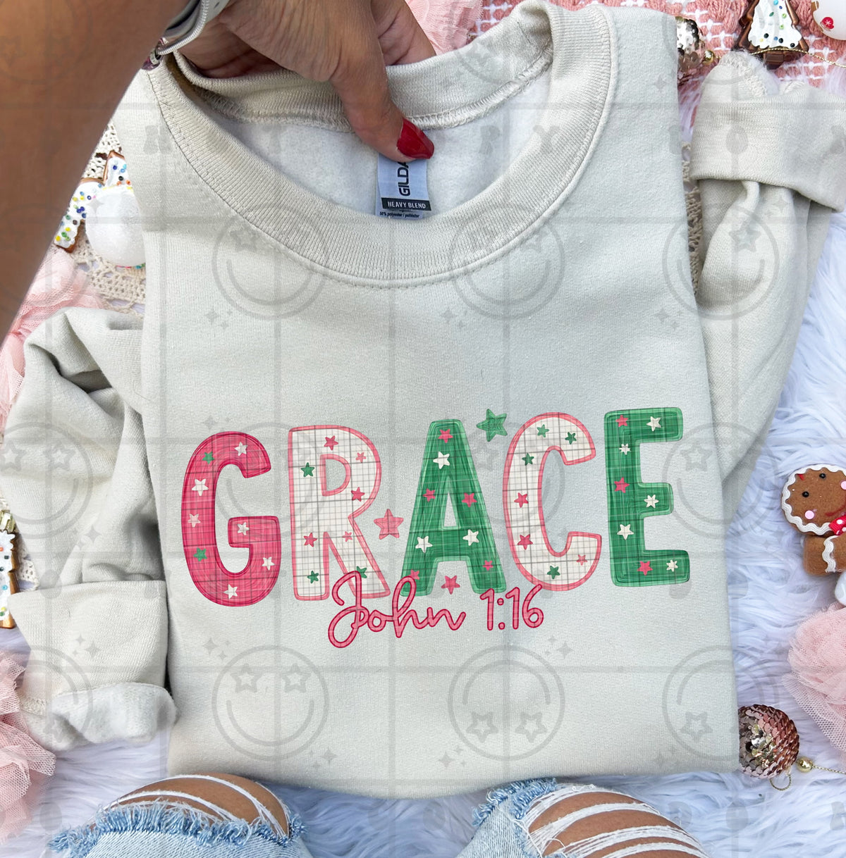 Grace pink and green (HW) DTF Transfer