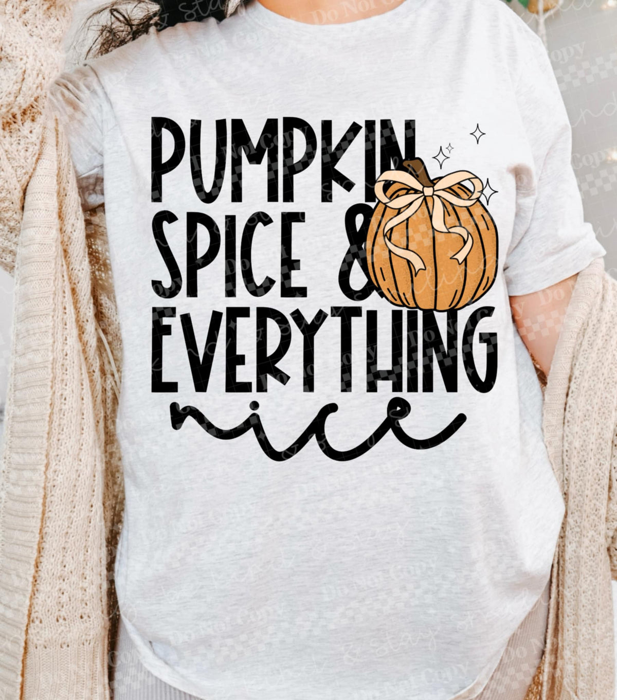 Pumpkin spice & everything nice (CMLD) 107241 DTF transfer