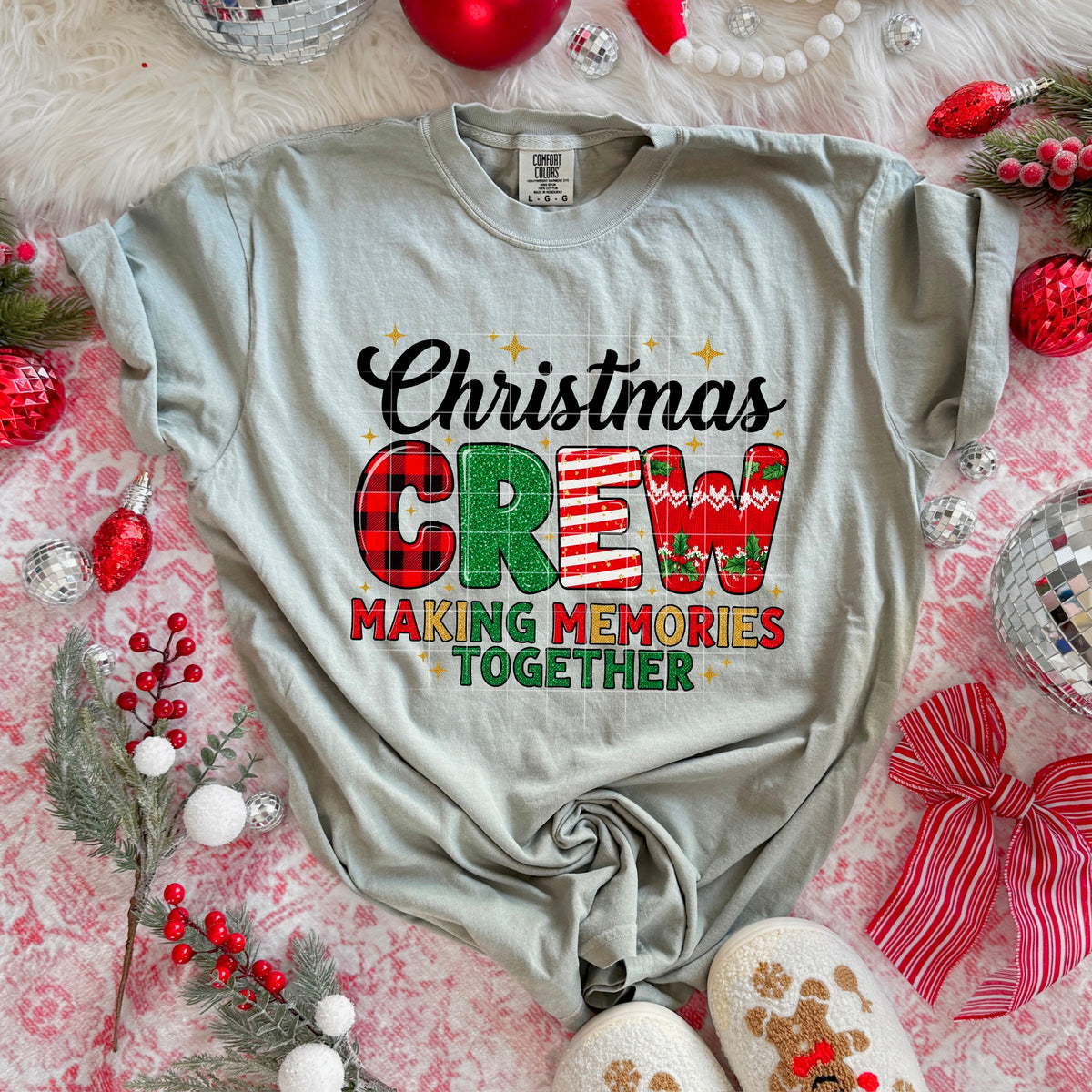 Christmas Crew making memories 113760 DTF Transfer