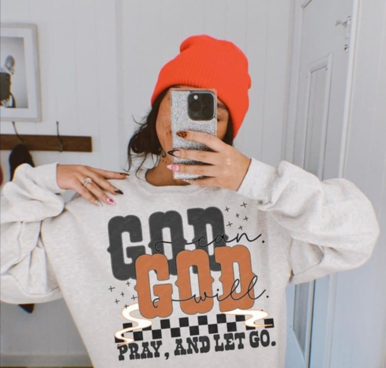 God can god will 106509 DTF transfer