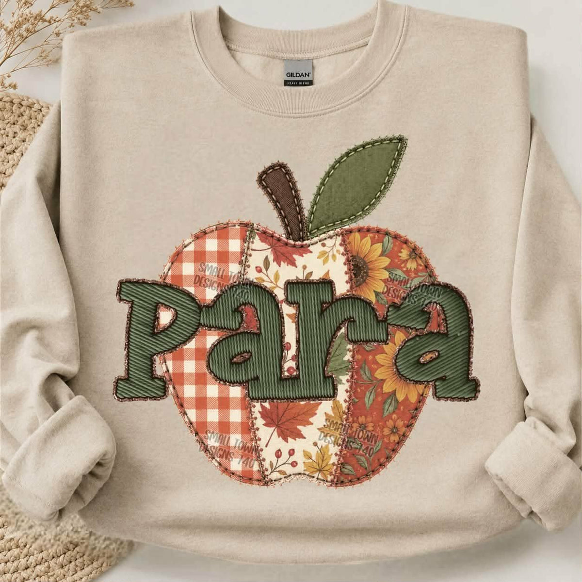 Para Apple patch fabric (STD) DTF Transfer