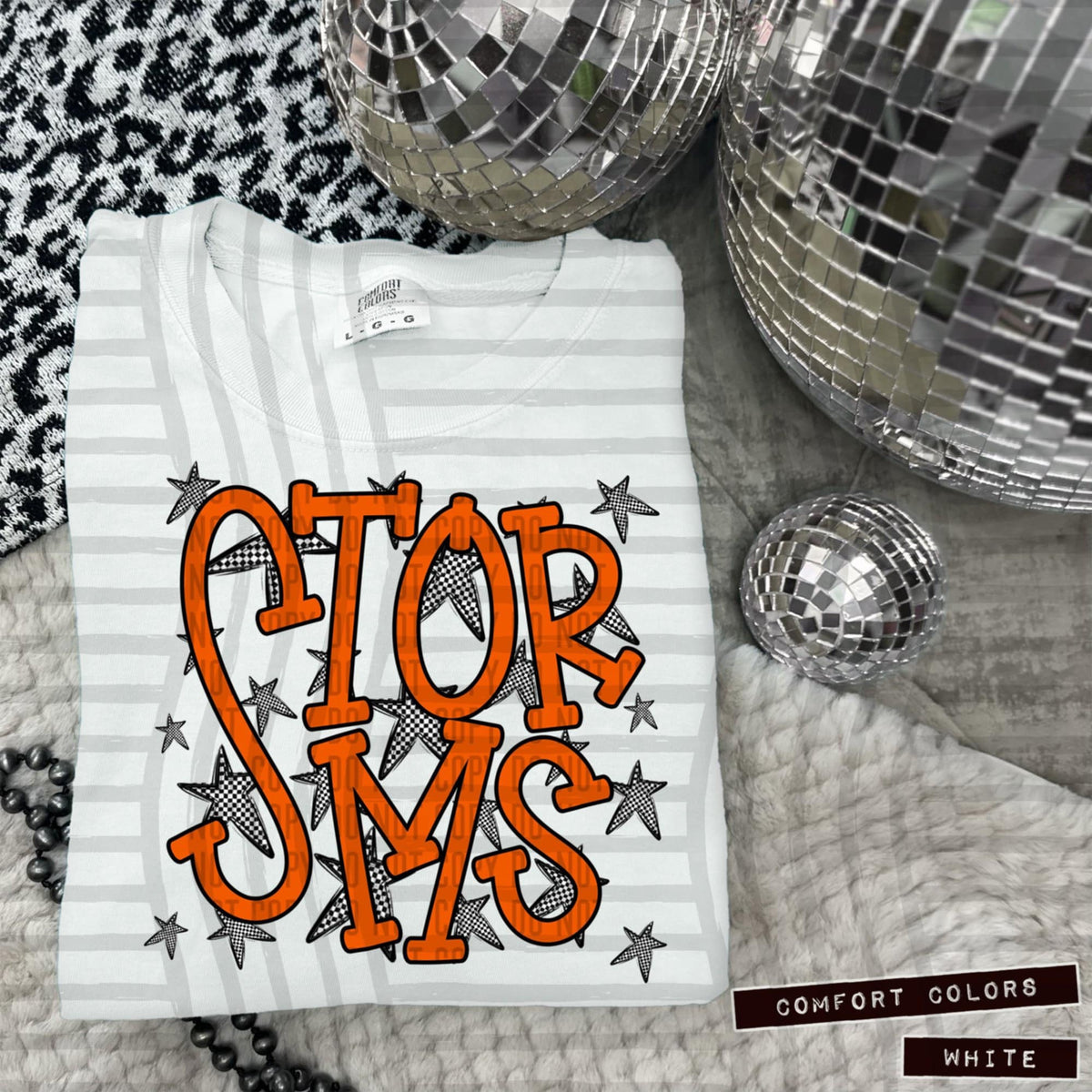 Orange Staggered Mascots (Caplinger)