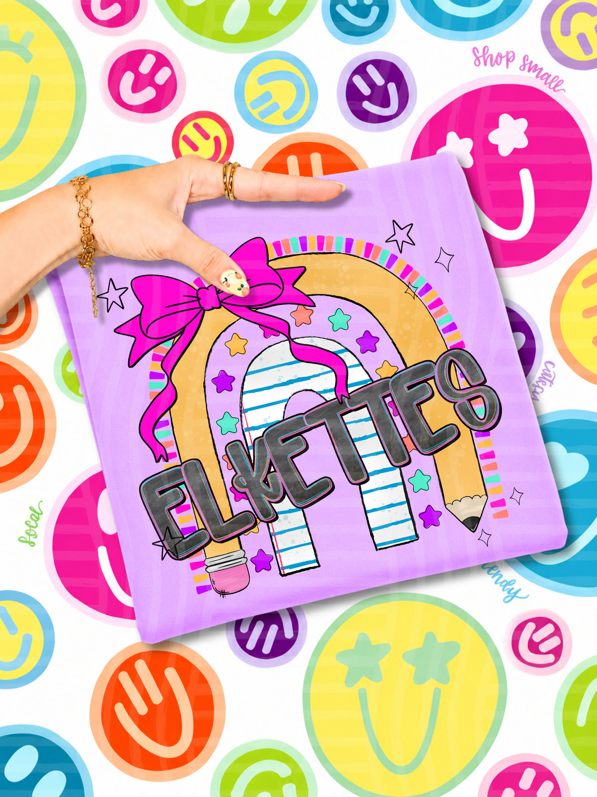 Elkettes rainbow crayon (CAPLINGER) DTF Transfer