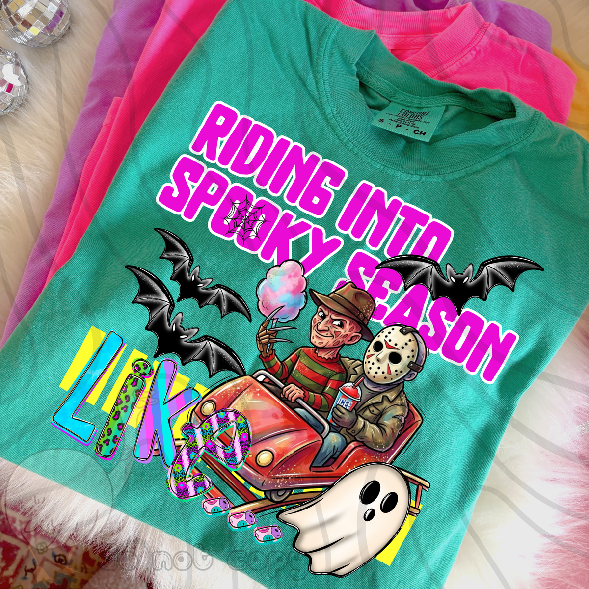 Riding into spooky season like (DKD) DTF Transfer