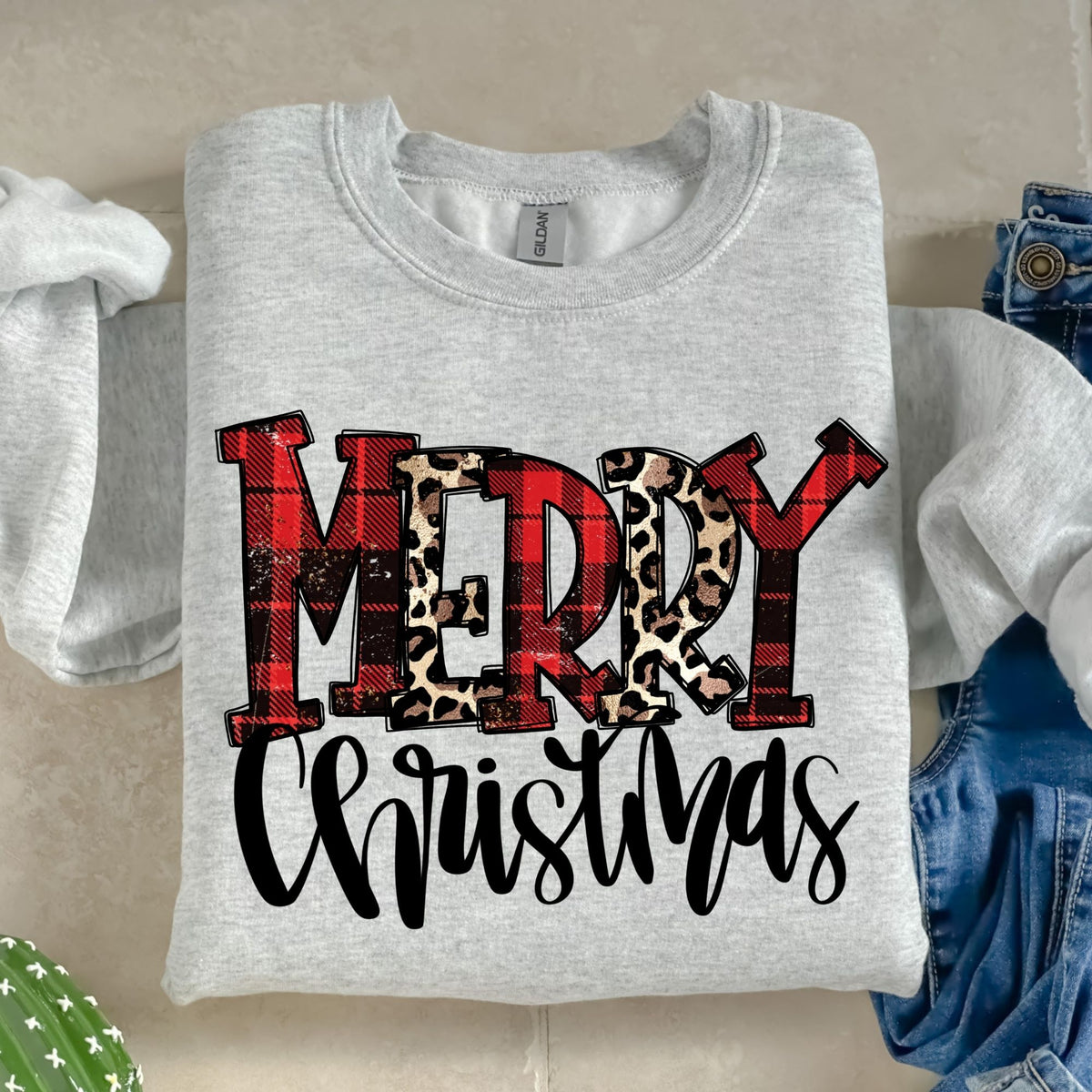 Merry Christmas-38695-DTF transfer