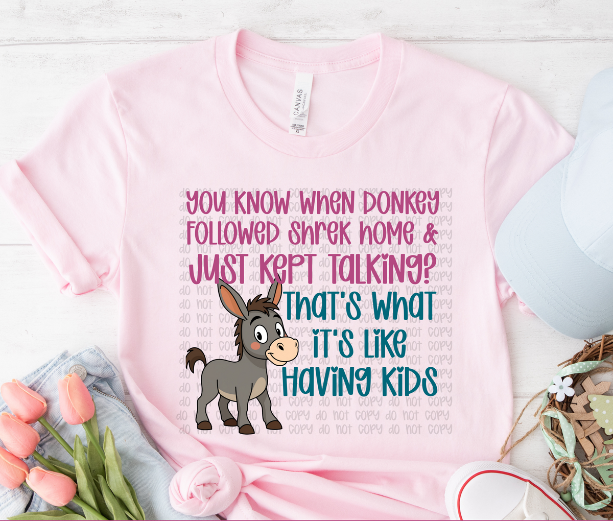 You know when donkey DTF Transfer